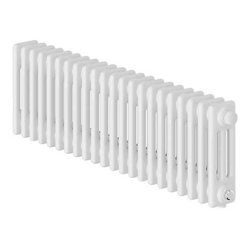 Трубчатый радиатор RoyalThermo Insignia VC3030/22 нижнее подключение Ral 9016