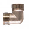 Угольник никелированный Zeissler ф1 1/2" наружная резьба