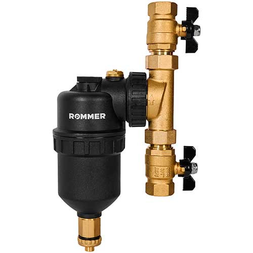 Магнитный сепаратор шлама Rommer ф3/4" поворотный