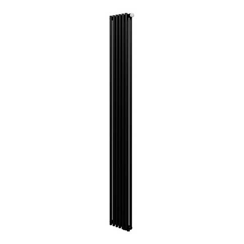 Вертикальный радиатор RoyalThermo Shift R22 VC2180/06 нижнее подключение Ral 9005