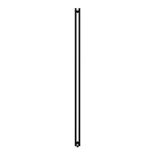 Вертикальный радиатор RoyalThermo Shift R22 VC2180/06 нижнее подключение Ral 9005