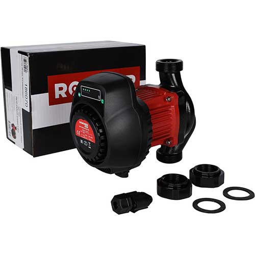 Насос циркуляционный Rommer Er 32/80-180 мм с гайками