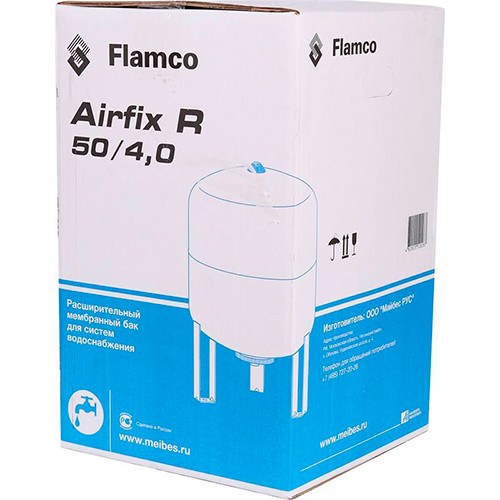 Расширительный бак Flamco Airfix R 50 для водоснабжения и ГВС