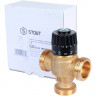 Термосмесительный клапан Stout НР ф1" от 30°С до 65°С KVs 1.8