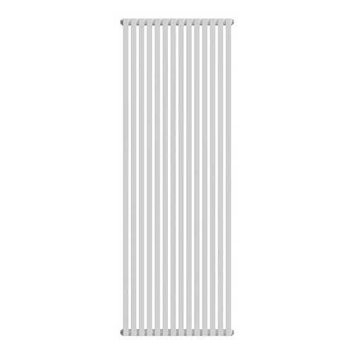 Вертикальный радиатор RoyalThermo Shift Q30 C2180/14 боковое подключение Ral 9016