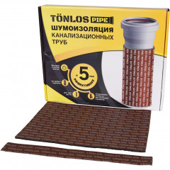 Шумоизоляция канализационных труб Tonlos Pipe