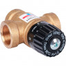 Термосмесительный клапан Stout ВР ф3/4" от 35°С до 60°С KVs 1.6