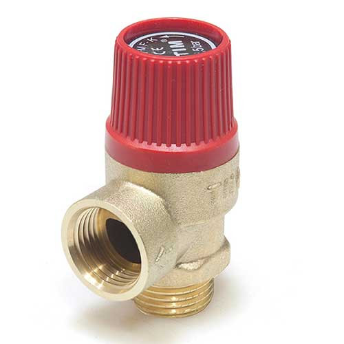Клапан предохранительный Tim ф1/2" ВР х 1/2" НР 3 бар