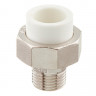 Муфта разъемная PPR Valfex ф20 мм х R 1/2'' с наружной резьбой
