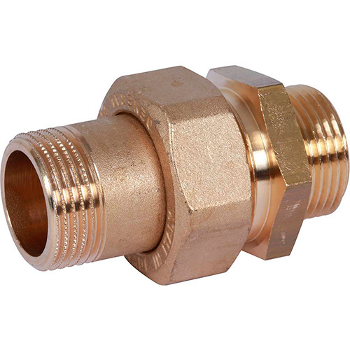 Американка прямая Stout ф3/4" НР-НР уплотнение под гайкой o-ring кольцо