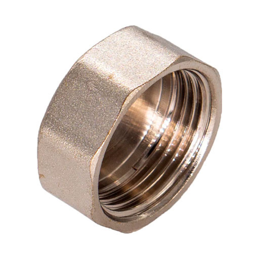 Заглушка никелированная Zeissler ф1/2" внутренняя резьба